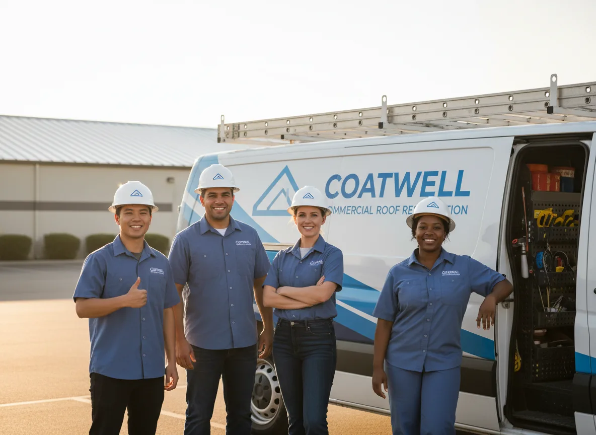 Commercial roof coating company in West Salem, IL